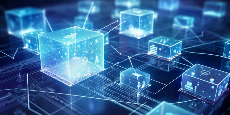 IoT Internet of Things, Internet network technology, digital software development, big data concept